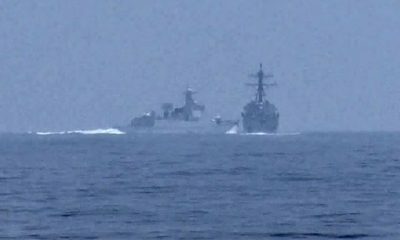 Chinese Warship Taunts US Destroyer in the Taiwan Strait