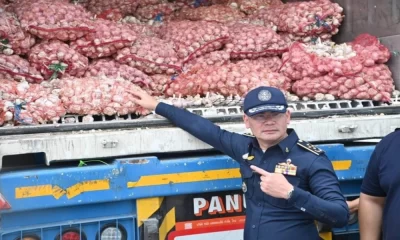 Officials Seize 27 Tonnes of Smuggled Garlic Worth Two Million Baht in Thailand