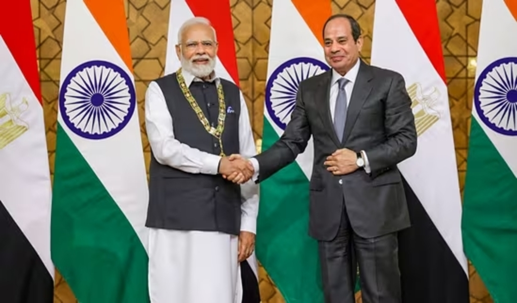 PM Narendra Modi Conferred 'Order of the Nile' Award in Cairo