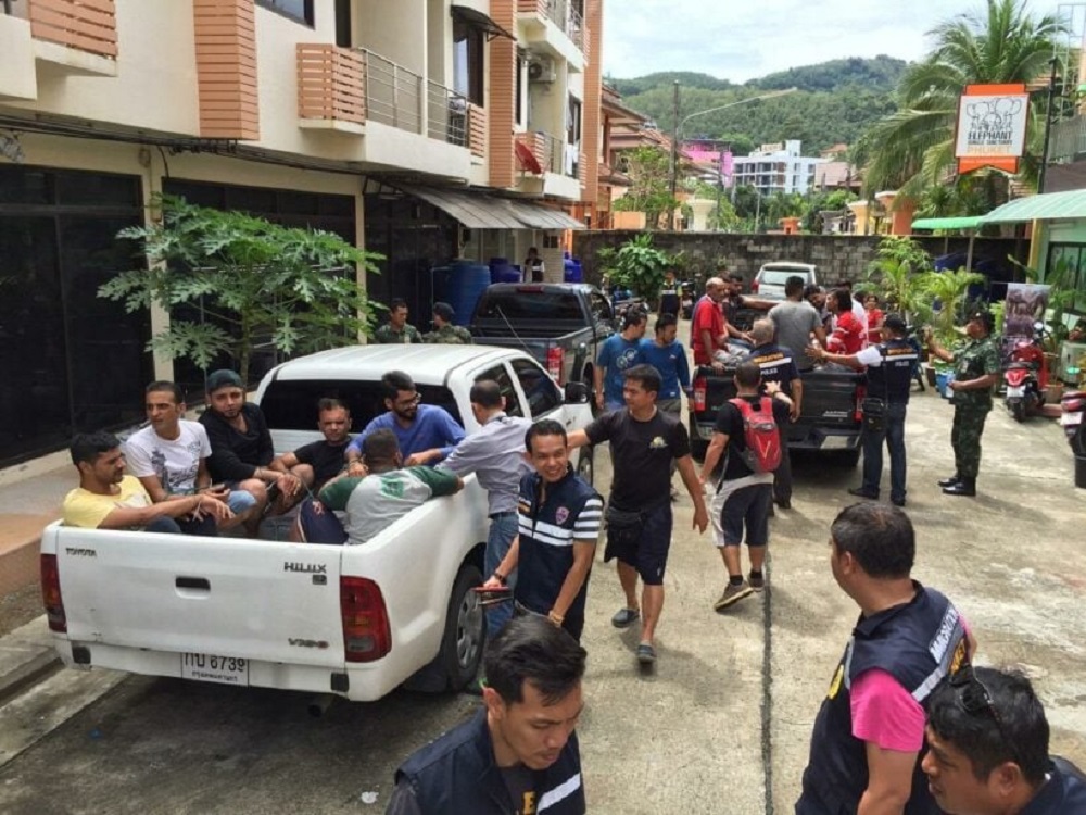 Thailand's Immigration Police Raid 1,550 Target Areas in Phuket for Visa Overstay