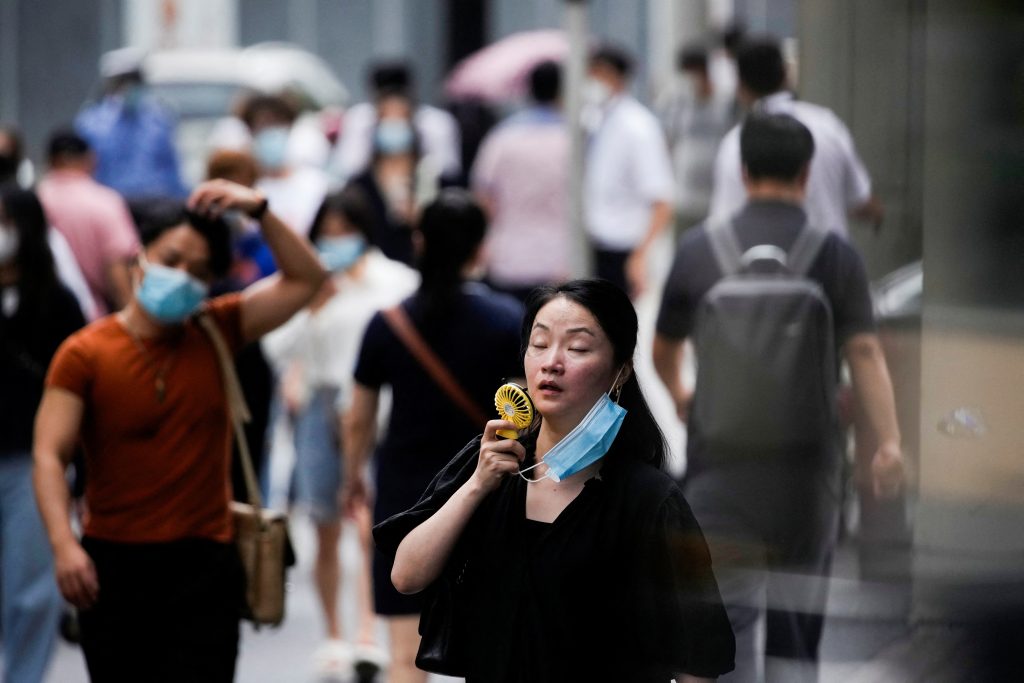 Heatwave grips China and beiging