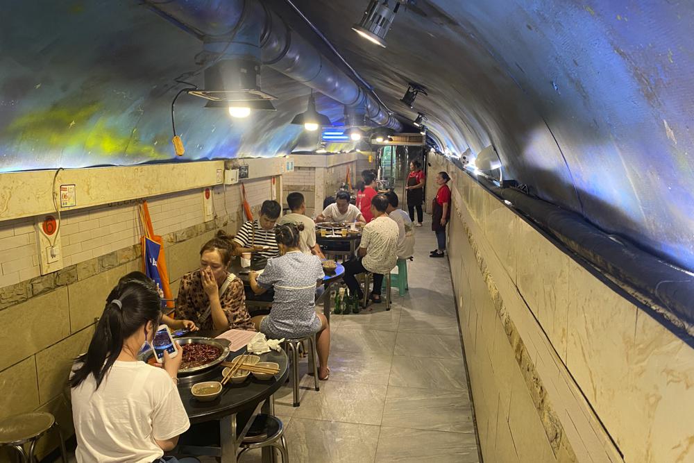 China Opens Bomb Shelters for People to Escape Heatwave