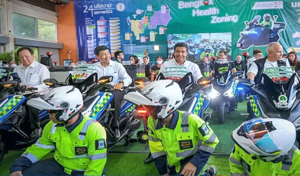Bangkok Launches Life-Saving Motorlance Ambulances for Speedy Emergency Services