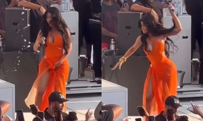 Cardi B Throws Microphone at Woman Who Threw a Drink at Her During Concert