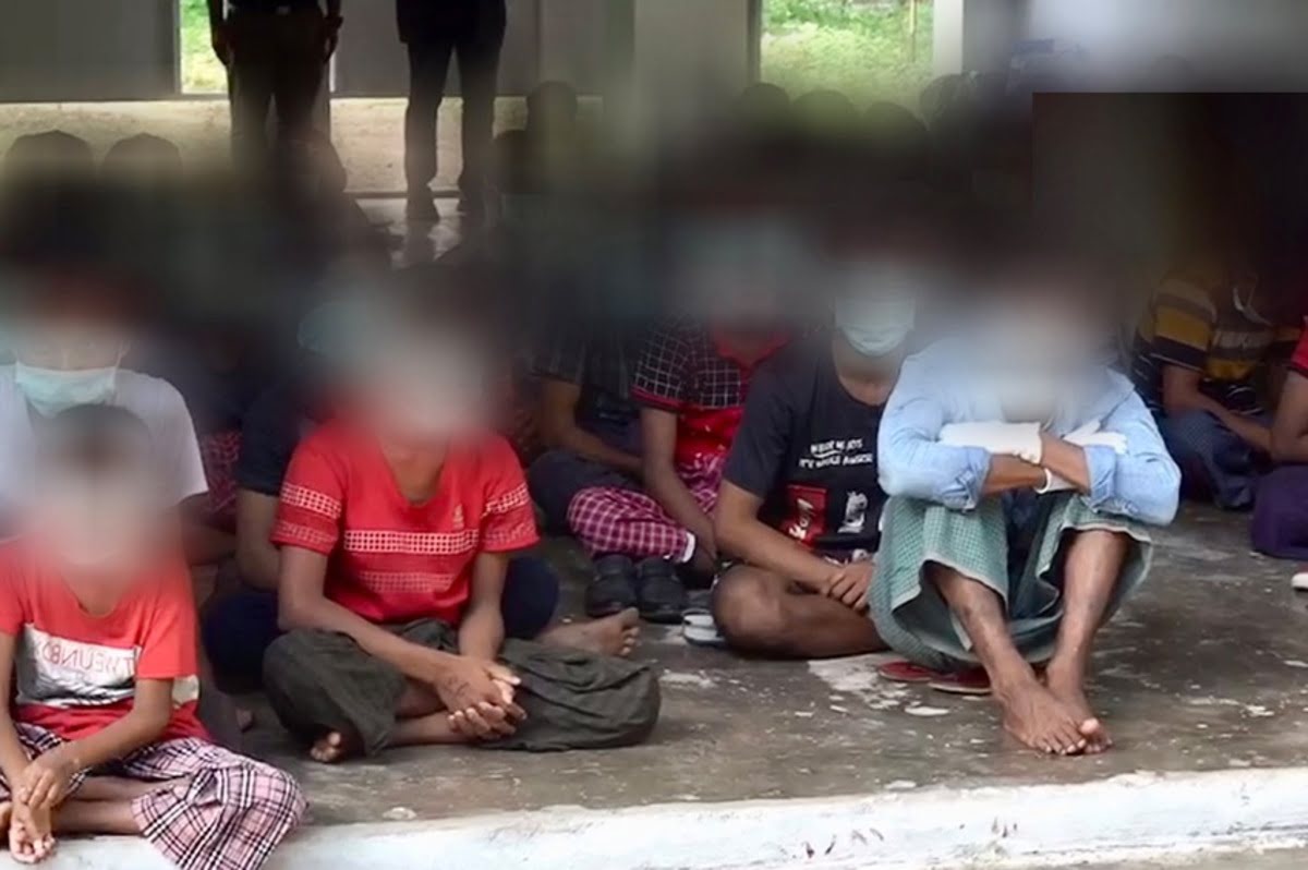 Royingya Children Aged 9 to 12 Flee Immigration Holding Center in Southern Thailand