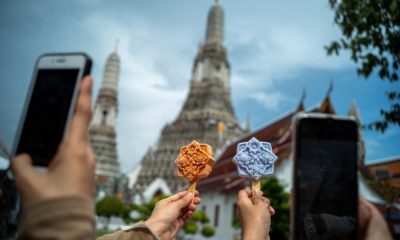 Ice Cream Inspired By Thai Temple Tiles Dazzles Tourists