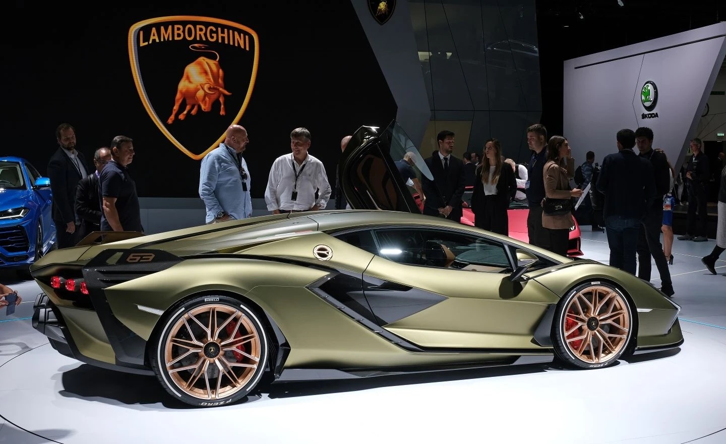 Italian Auto Maker Lamborghini Unveils Plan For Electric Super Car