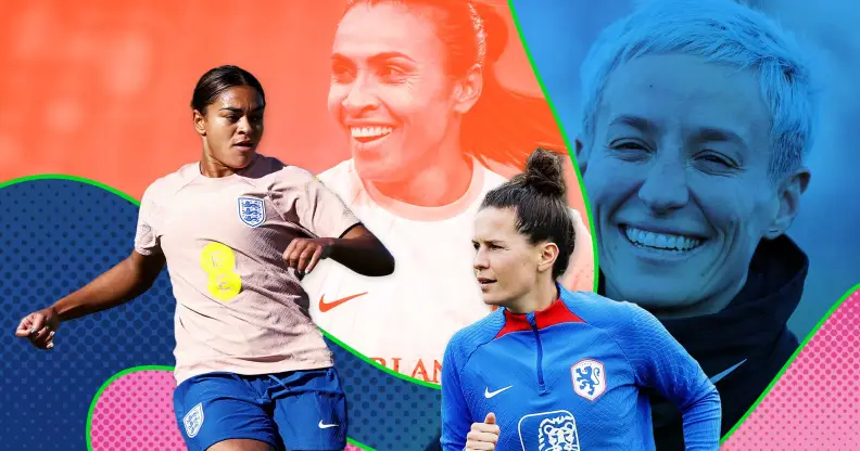 LGBTQ FIFA Womens World Cup football players