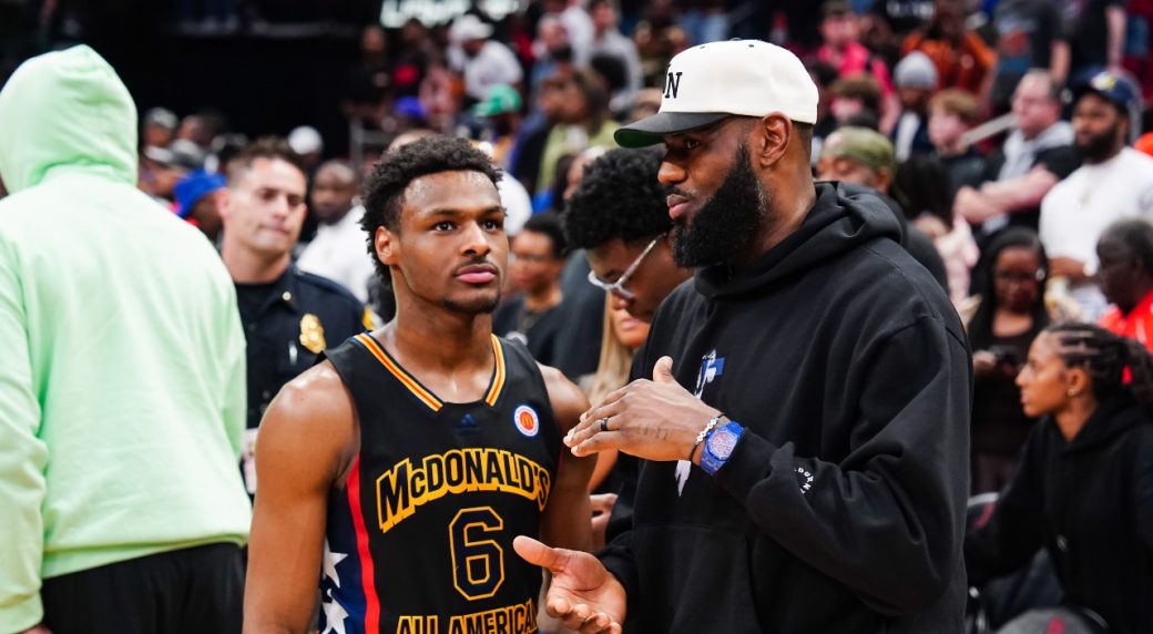 LeBron James 18-Year-Old Son Bronny Hospitalized After Heart Attack