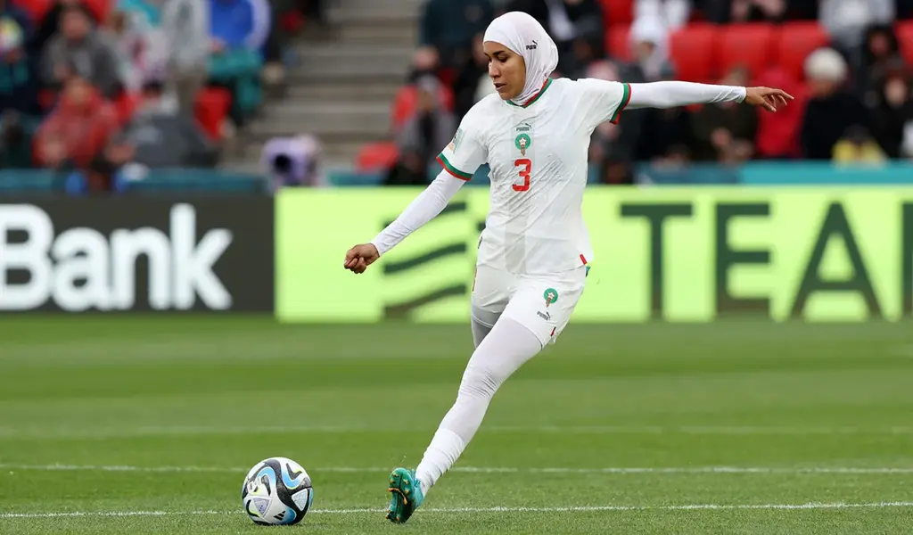 Nouhaila Benzina Makes history as First Player to Wear Hijab at Women's World Cup