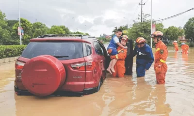Storm Doksuri Causes Chaos in Northern China Two Dead in Beijing Flooding