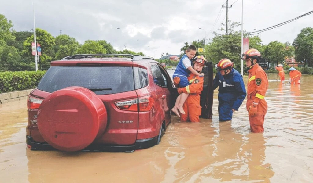 Storm Doksuri Causes Chaos in Northern China Two Dead in Beijing Flooding