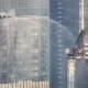 Fire Collapses New York Construction Crane's Arm, Scattering Pedestrians
