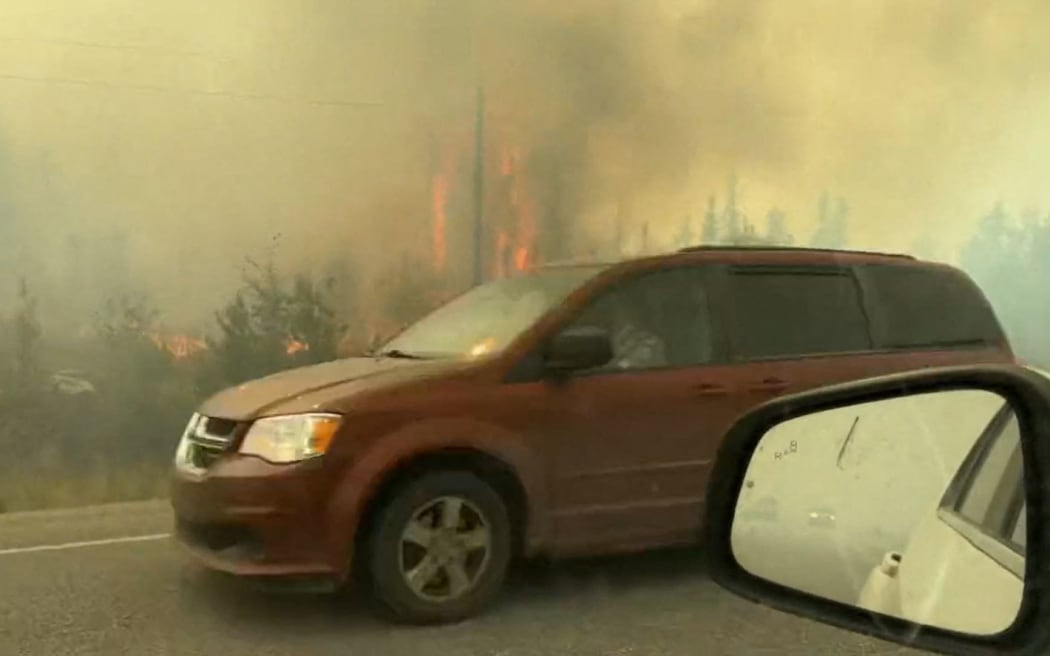 Over 20,000 Flee Wildfire in Canada's Yellowknife