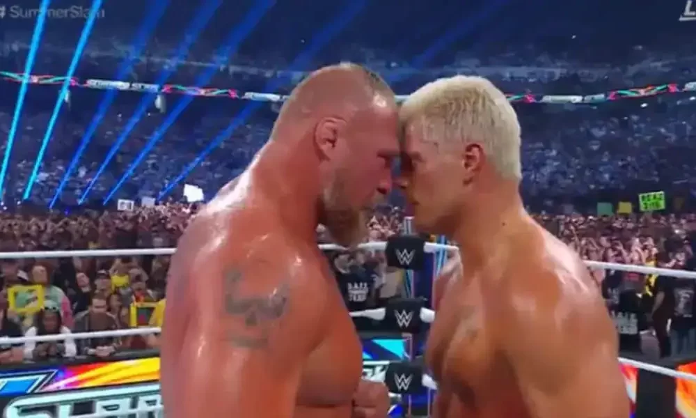 In WWE SummerSlam 2023, Brock Lesnar Is Destroyed By way of Cody Rhodes