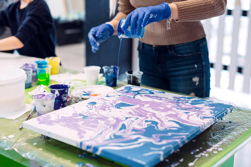 Acrylic Pouring