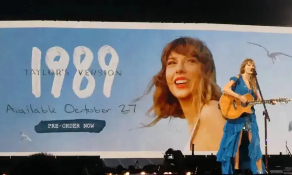Taylor Hasty Finds 1989 (Taylor’s Model) At L.A. Live performance