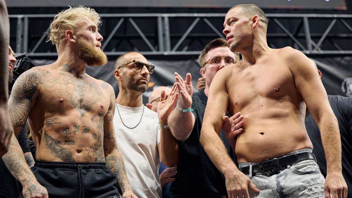 Jake Paul UFC Fan-Favorite and Nate Diaz Finally Square Off