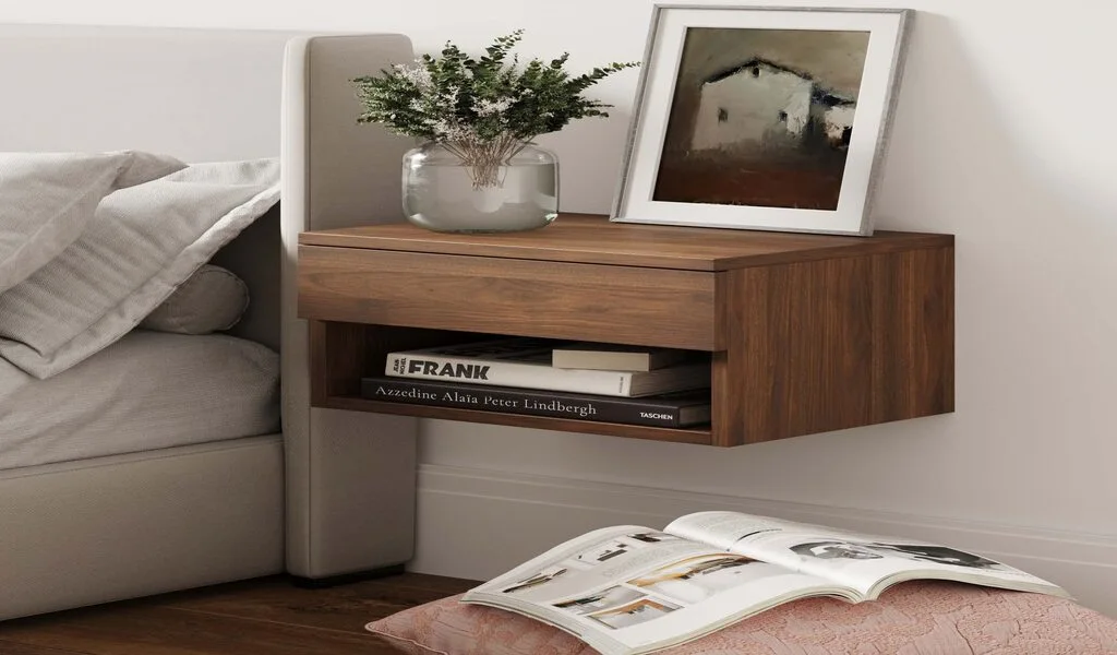 Light Oak White Drawer Nightstand: A Modern and Stylish Storage Solution