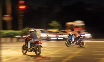 Police Crackdown on Tourists Illegally Street Racing in Pattaya