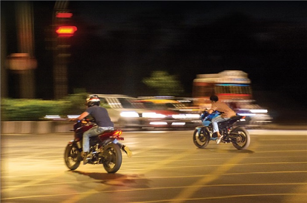 Police Crackdown on Tourists Illegally Street Racing in Pattaya