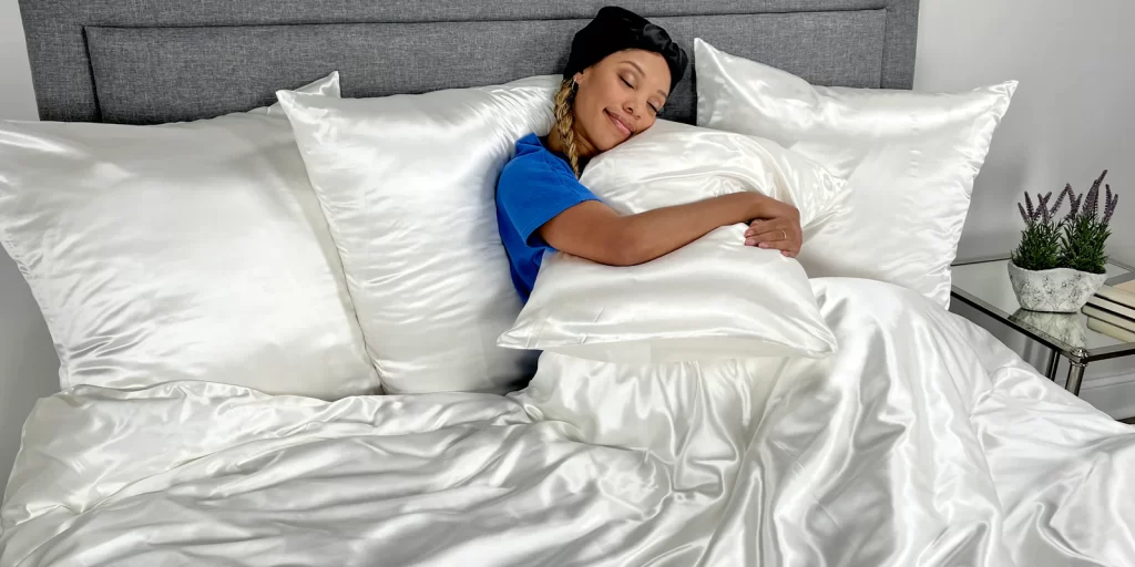 silk sheets sleep