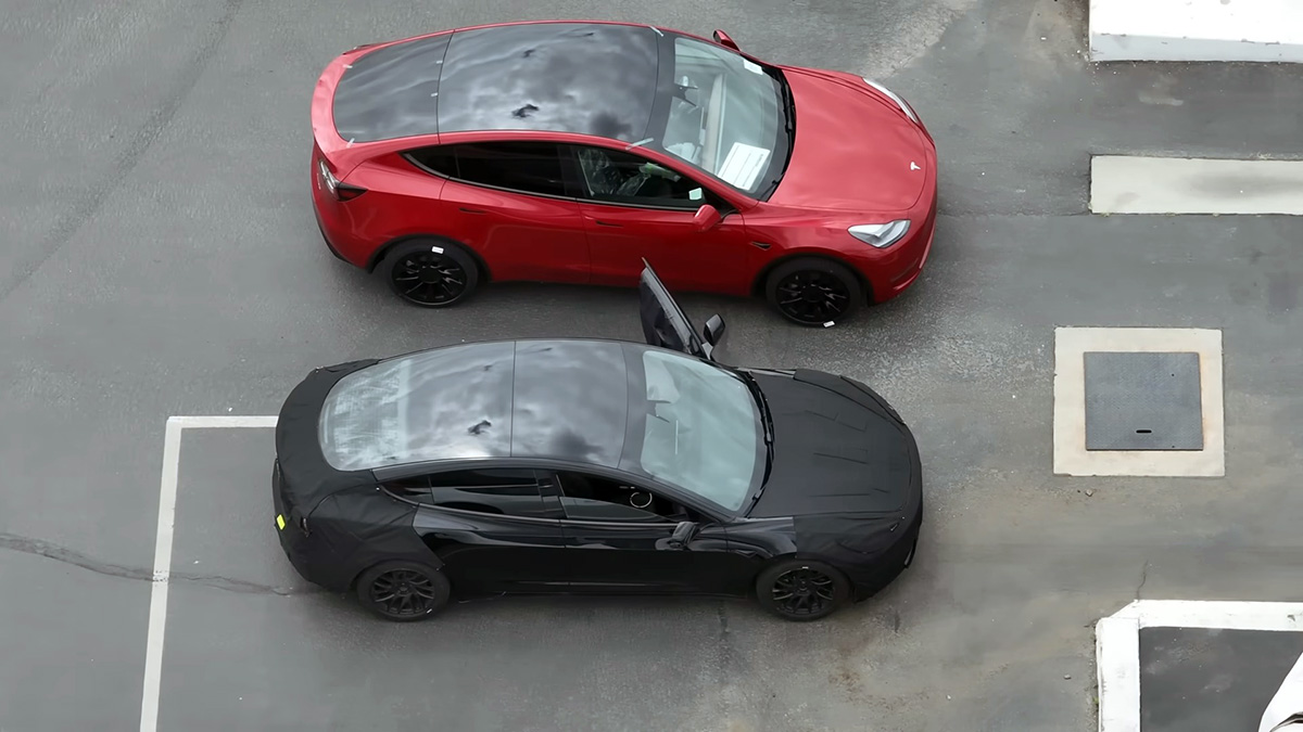 Tesla Model 3 Highland Spotted Globally 2023