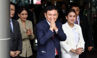 Thaksin Shinawatra Arrives in Thailand