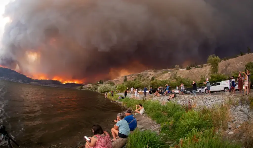 Urgent Evacuations in British Columbia as Severe Wildfires Spread Officials Urge Responsible Actions