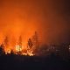 Wildfire in British Columbia Canada