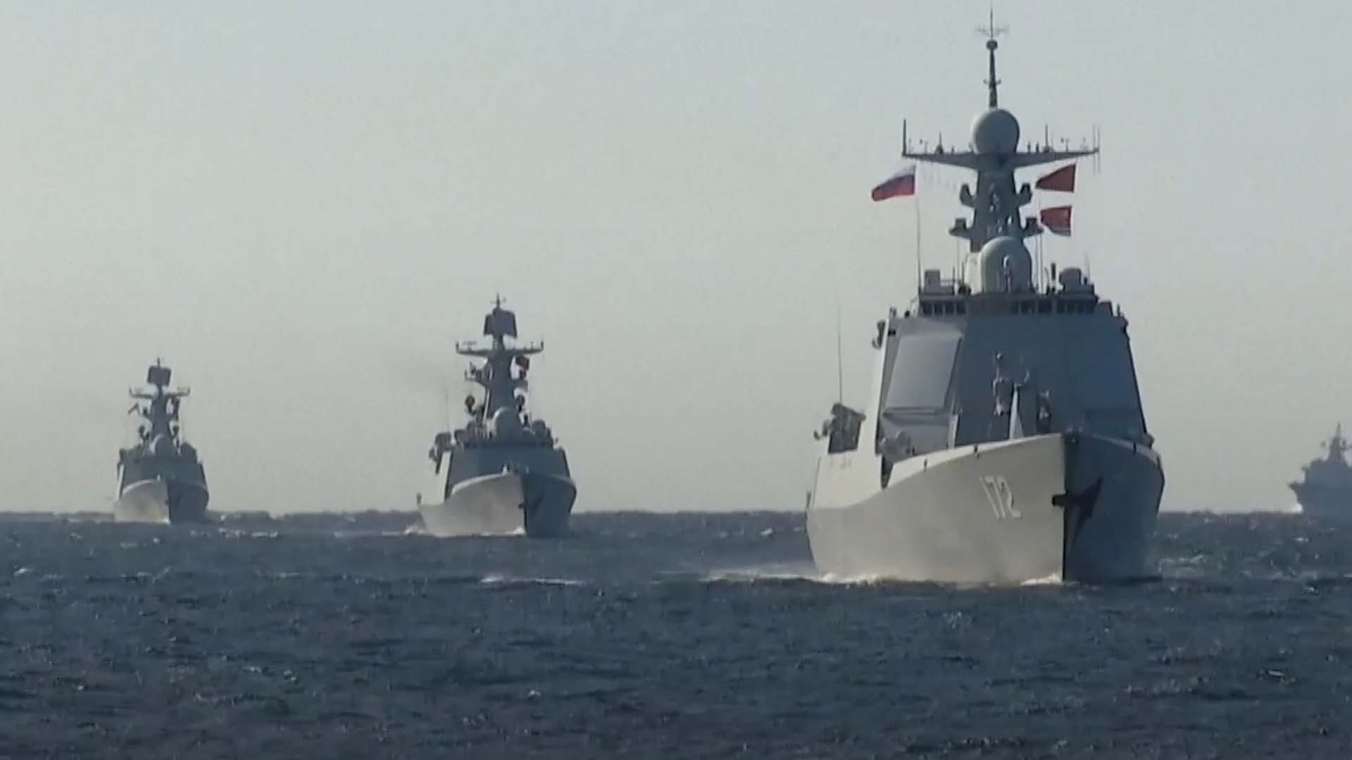 China and Russia Stage Naval Operations Near Alaska