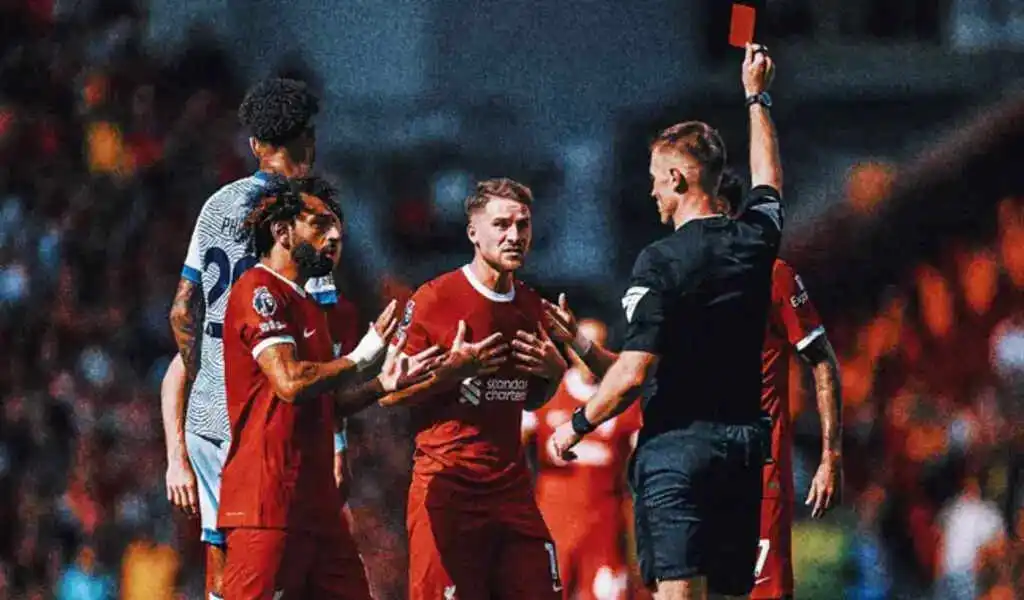 Liverpool Wins The EPL Despite a Red Card Midway Through The Match