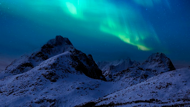 northern lights, norway, nature