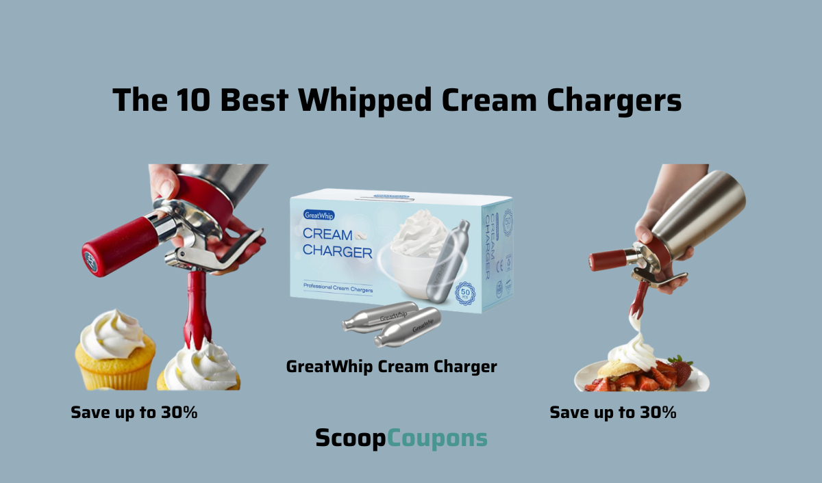 The 7 Best Whipped Cream Chargers For Culinary Delights