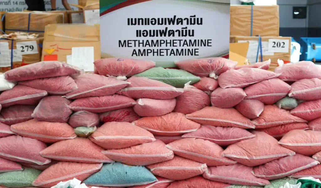 Thai Police Seize Methamphetamine Pills