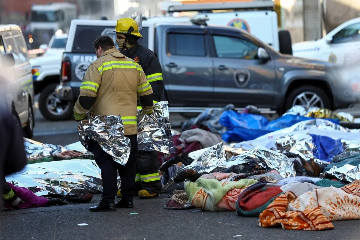 Nighttime Fire Leaves 74 Dead in South Africa