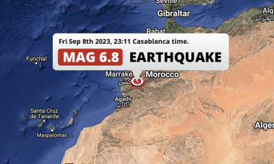 Magnitude 6.8 Earthquake Hammers Morocco, 296 Confirmed Dead