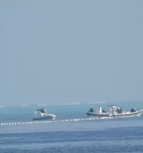 China Warns Philippines Over Removal of South China Sea Barrier