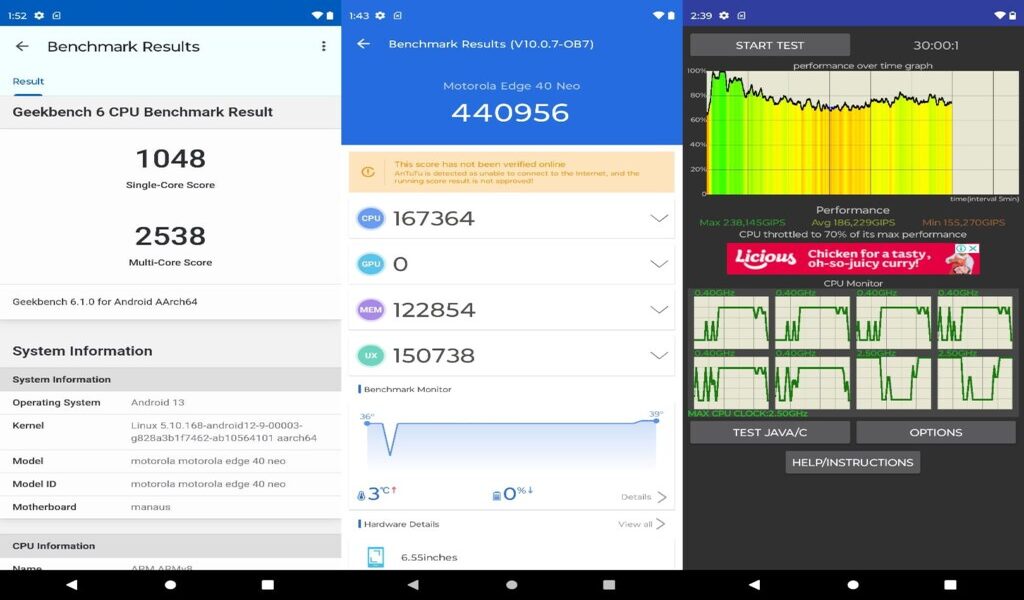 Motorola Edge 40 Neo benchmark 1