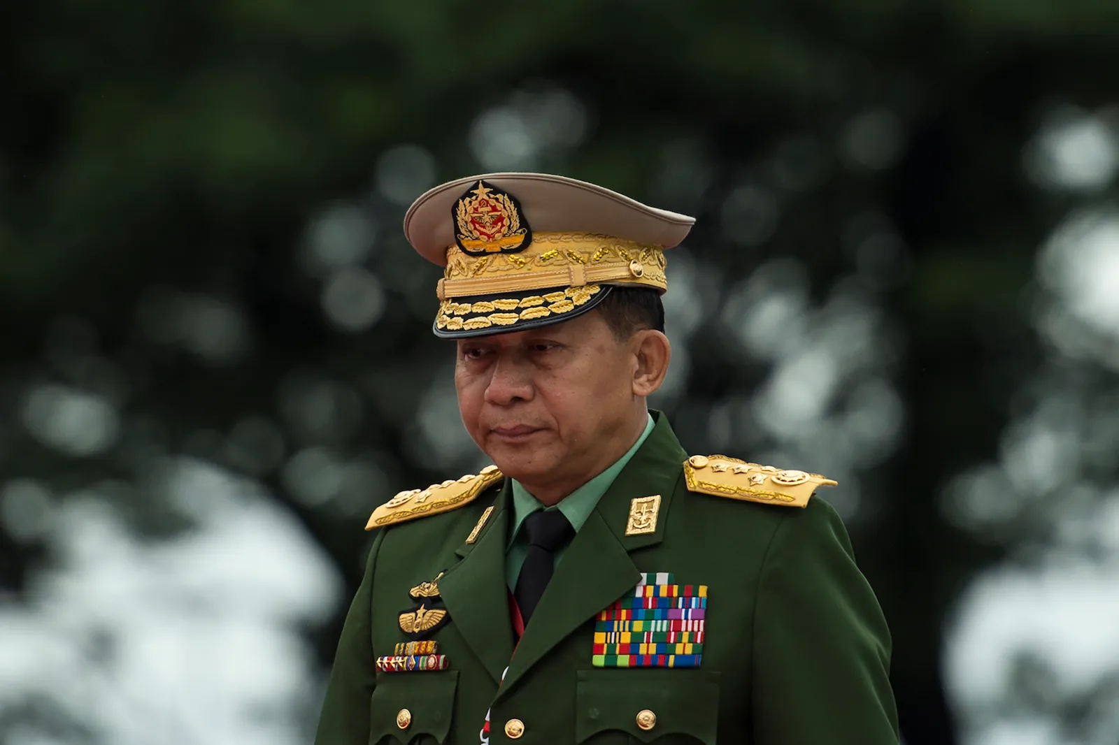 Myanmar's General Min Purges Generals Over Coup Fears