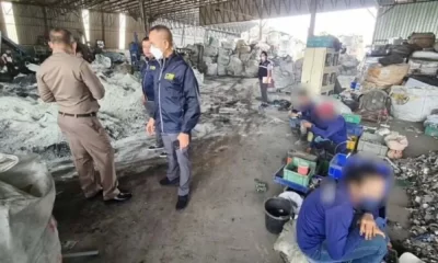 Over 1,000 Tonnes uncover illegal e-waste Uncovered in central Thailand