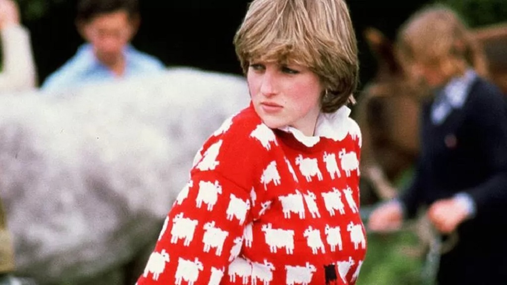 Princess Diana's Iconic Black Sheep Sweater Sells For $1.14 Million
