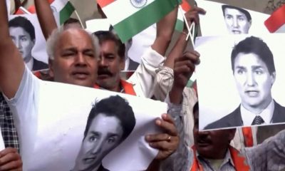 Protest in India Over Trudeau