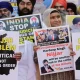 Sikh Activists Rally for Justice Outside Golden Temple in Canada