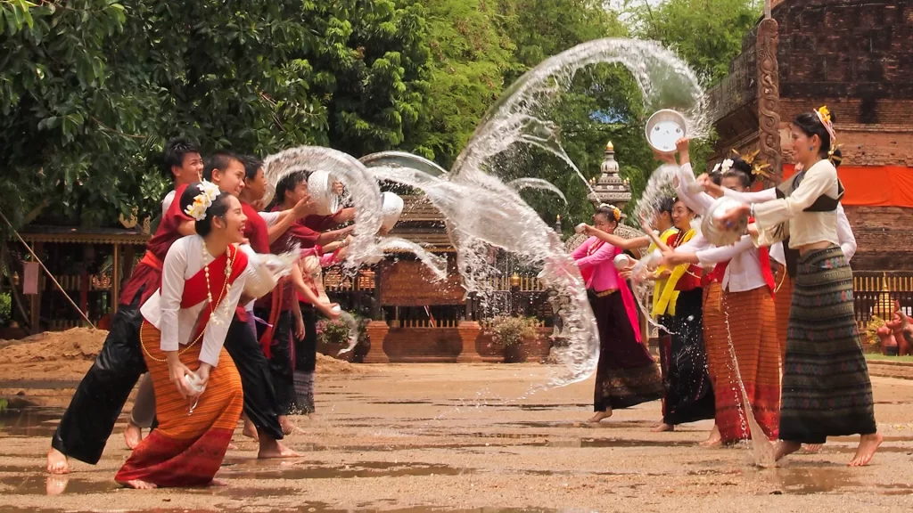 Songkran New Year Thailand