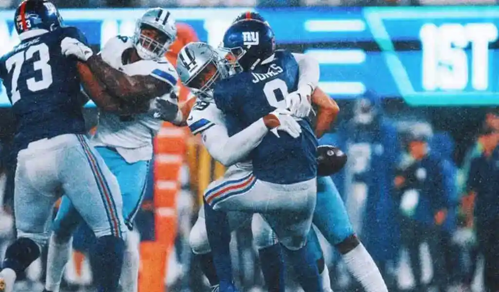 The Cowboys Slammed The Giants 40-0 On Sunday Night Football