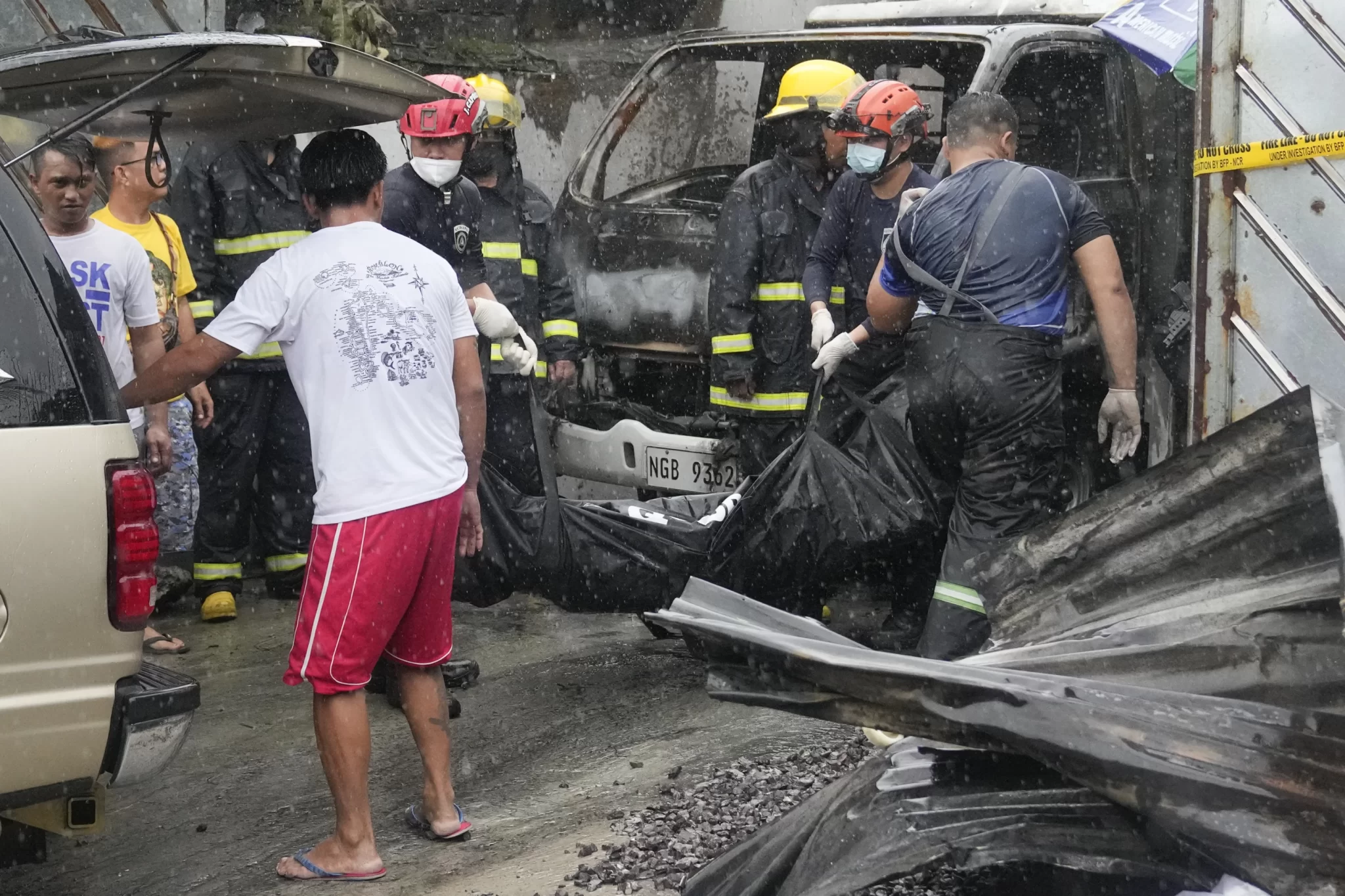fire Philippines 15 dead