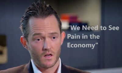 Tim Gurner, a former gym owner and real estate magnate, stated, "We need to see pain in the economy."