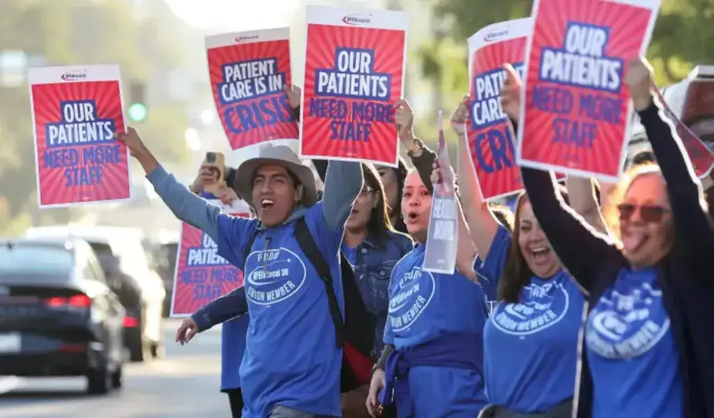 More Than 75,000 Kaiser Permanente Workers Strike Across The Country.