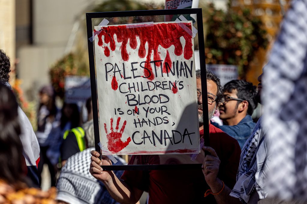 Pro-Palestinian demonstrations Canada